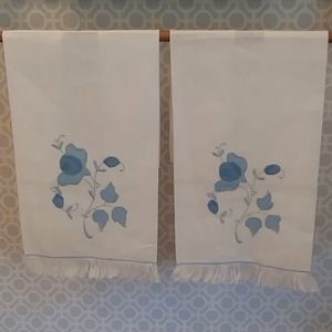 Pair of Vintage Cotton Tea Towels